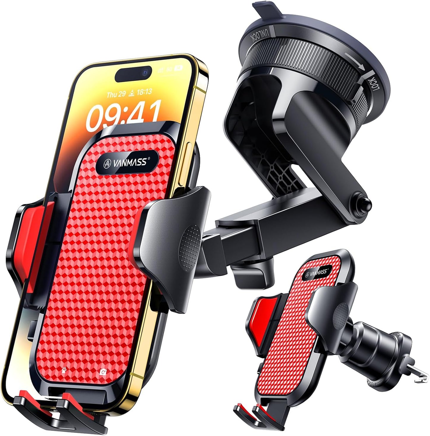 360 Rotating Car Phone Holder