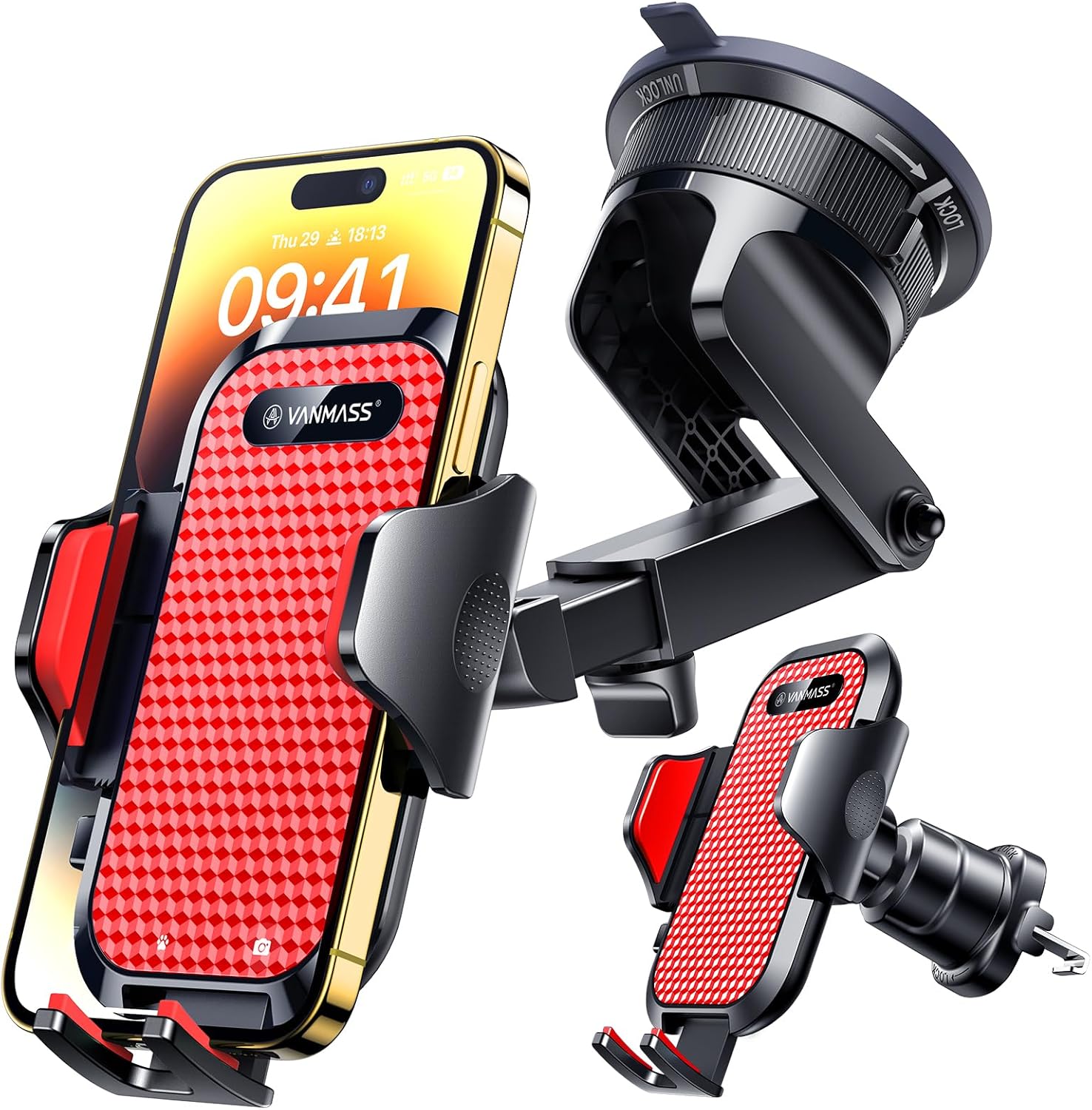 360 Rotating Car Phone Holder